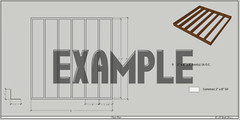 16 x 16 ft Small Cabin or Shed Pyramid Roof Traditional Style 16 O.C. -PDF
