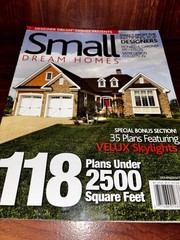 Lot of 5 Architectural Designs/Home Plans Books/Publications Lot#1