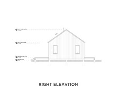 Modern Cabin House, 20′ x 44′, 880 Sq Ft, Tiny House, Architectural Plans