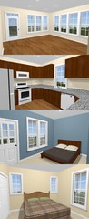28×32 House — 2 Bedroom 1 Bath — 895 sq ft — PDF Floor Plan — Model 1D
