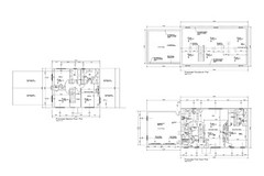 HOUSE PLANS COLONIAL PLANS 2330 SF 4BR-3B-2 CAR COLONIAL PLANS #1428
