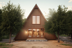 Modern House Plan, American Style House, Barndominium House, Farm House- TRİ