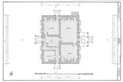 Kenmore Plantation, traditional colonial house, 4+ bedrooms, printed home plans