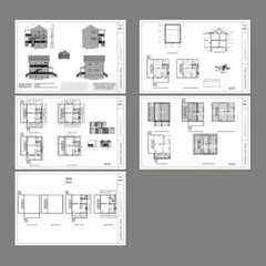 20×24 Duplex — PDF Floor Plan — 960 sq ft — Model 1A