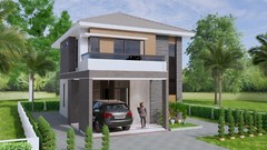 Small House Plan 7.5×11.7 Meter 25×40 Feet 4 Beds Full PDF Plans (A4 Hard Copy)