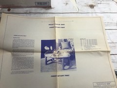better homes gardens cherry butlers table 5092 handy woodworking plan