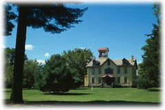 Italianate Victorian home of President van Buren, detailed architectural plans