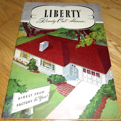 MCM 1940s Mid-Century Homes Designs Catalog Liberty House Plans/Order Forms/+