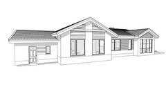 90’x55’ 3 Bed, 2 Bath, Garage, Porch, Architectural House Plans PDF Download.