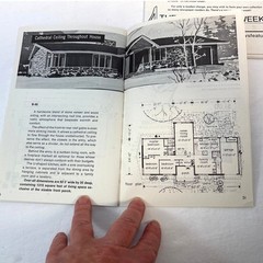 Vintage Ranch Homes Catalog w/ Home Of The Week Supplement 1975