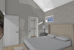 Garage Apartment (ADU) – 1 BR/1BA w/ Loft – Full House Plans, Blueprints #30010A