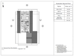 42’x70′ 2 Bed, 2 Bath A-Frame Cabin Architectural Build Plans PDF Download