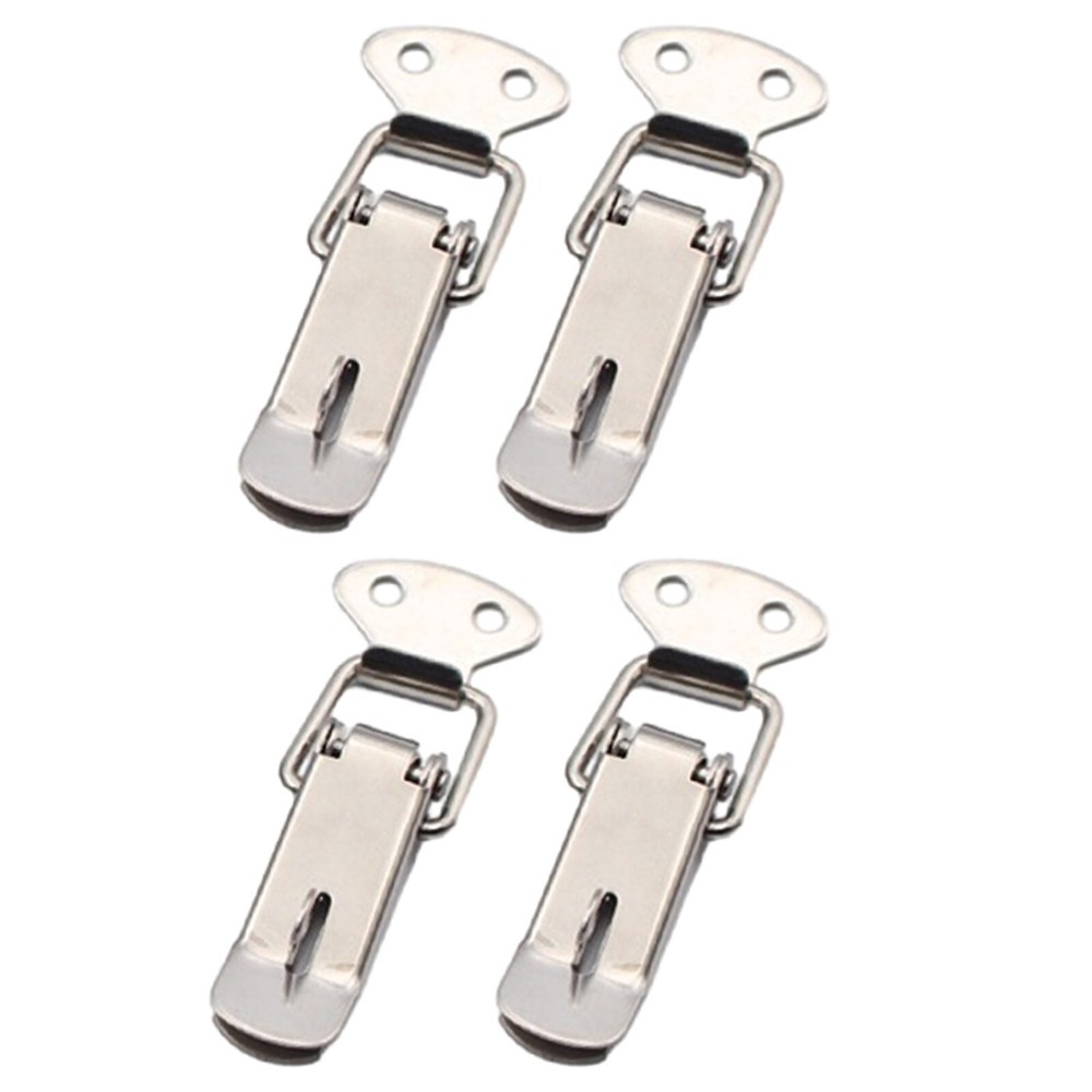Rust Resistant Stainless Steel Spring Loaded Clamps Set of 4 Toggle Latches