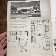 Vintage 1949 MCM Mid Century Home Hotels Apartment Plans Designs Catalog