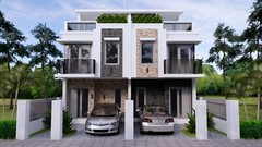 16×50 Home Design Plan 5×15 Meter Duplex House 3 Bedrooms (A4 Hard Copy)