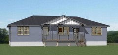 60×30 House — 4 bedroom 3 Bath — 1,800 sqft — PDF Floor Plan — Model 4B