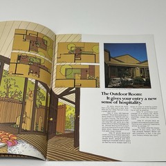 1960’s Western Wood Products The Outdoor Room House Design Idea Dealer Brochure