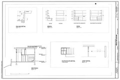 Frank Lloyd Wright, Midcentury Modern Boulter home, PRINTED architectural plans