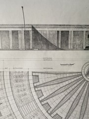 Vintage Felix De Weldon Personal Plans Blueprint Nehru Memorial New Delhi India