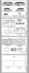 60×30 House — 4 bedroom 3 Bath — 1,800 sqft — PDF Floor Plan — Model 4B