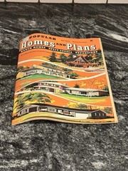 Vtg 1978 Illustrated Popular Homes & Plans 66th Edition Blueprints Magazine MCM