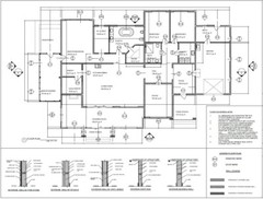 90’x55’ 3 Bed, 2 Bath, Garage, Porch, Architectural House Plans PDF Download.