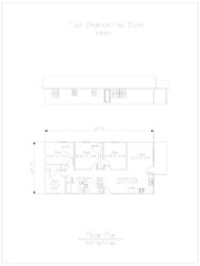 4 Bedroom House Blue Prints