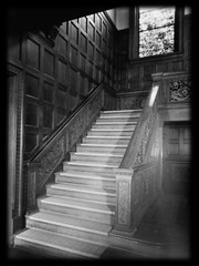 Historic house plans, Victorian Romanesque Mansion, architectural drawings