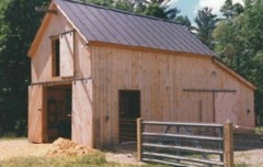 Battenkill Car Barn & Shop with Loft – 3 Complete Sets of Plans (eB-103×3)