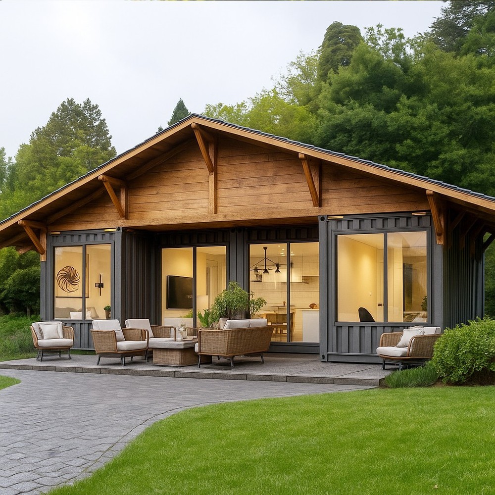 Container house plans – 2 bedrooms – 2 bathrooms – Digital PDF File