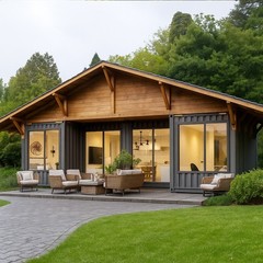 Container house plans – 2 bedrooms – 2 bathrooms – Digital PDF File