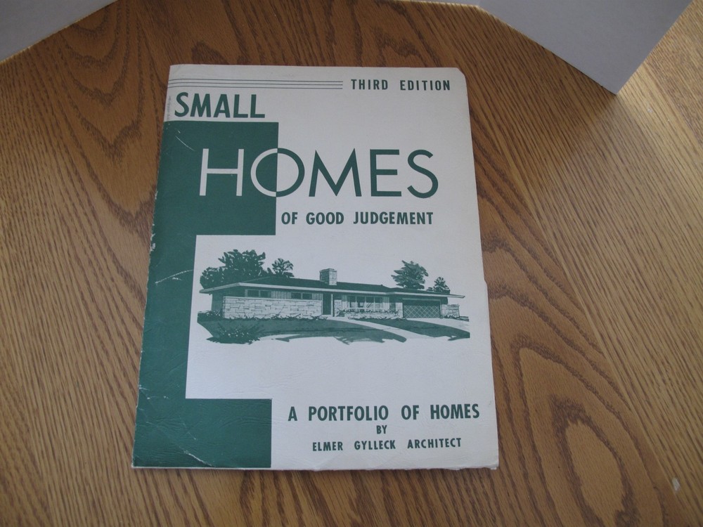 Vintage 1950’s House Plans Portfolio Folder Book Small Homes – 49 Pages