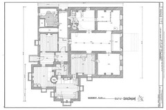 Italianate Victorian home of President van Buren, detailed architectural plans