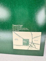Mid Century Modern House Floor Plan Chaparral Creek 1972 suburban Las Colinas TX