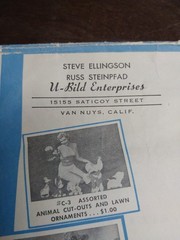 Vintage U-Bild Enterprises Playhouse Woodworking Plan Pattern No. 224