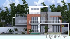 House Plan 10×16 Meter 33×53 Feet 4 Beds 4 Baths Terrace Roof (A4 Hard Copy)