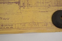 Original 1965 Home House Plans Samuel Paul Architect The Susan Lee 18×24″ Vellum