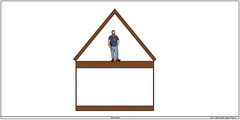 16 x 16 ft Small Cabin or Shed Pyramid Roof Traditional Style 16 O.C. -PDF