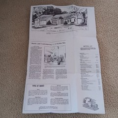 HOUSE OF THE WEEK STUDY PLAN. VINTAGE AP NEWSFEATURES, ARCHITECT DESIGNED HOUSES