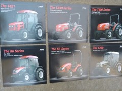 Vintage Original 6 CAT Diesel Power TYM Compact Farm, Mowers Tractors Flyers