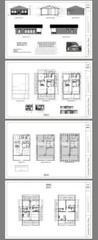 28×34 House — 2 Bedroom 2 Bath — 952 sq ft — PDF Floor Plan — Model 1G