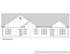 Full Set of Condominium / Duplex building plans 1,470 / 1,248 sq ft