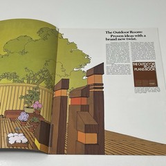 1960’s Western Wood Products The Outdoor Room House Design Idea Dealer Brochure