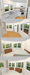 20×20 Tiny House– 601 sq ft — PDF Floor Plan — Model 4