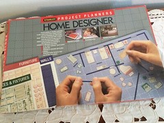 Vintage Stanley Project Planners Home Designer 1988 PARTIALLY USED 90-360