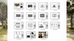 27’-6’’ x 14’-0’’ MODERN A–FRAME CABIN HOUSE PLAN PDF & 3D IMAGES