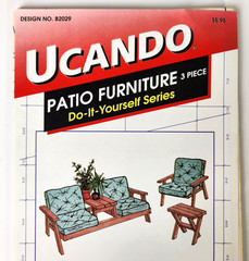 Ucando Patio Furniture Do It Yourself Blueprints Design Instructions B2029 Plans