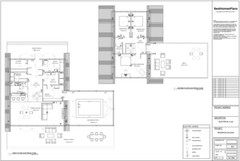 63’x59’ 3 Beds, 2.5 Baths Cozy A-Frame House Architectural Plans PDF Download.