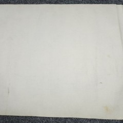 Vintage House Blueprint 33×17 1964 Mid Century Modern Drawing Art Glen Ellyn IL