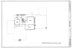 Dutch Colonial stone Farmhouse, architectural home plans, 4 bedrooms, sun room